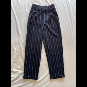Topshop Striped Slacks